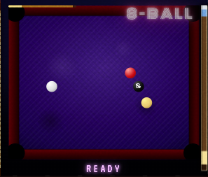 8-Ball pool table, from the plugin